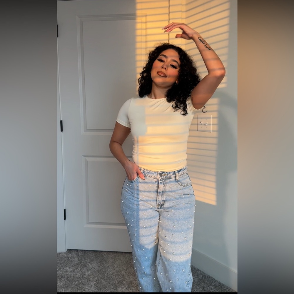 Pearl Blue Jeans